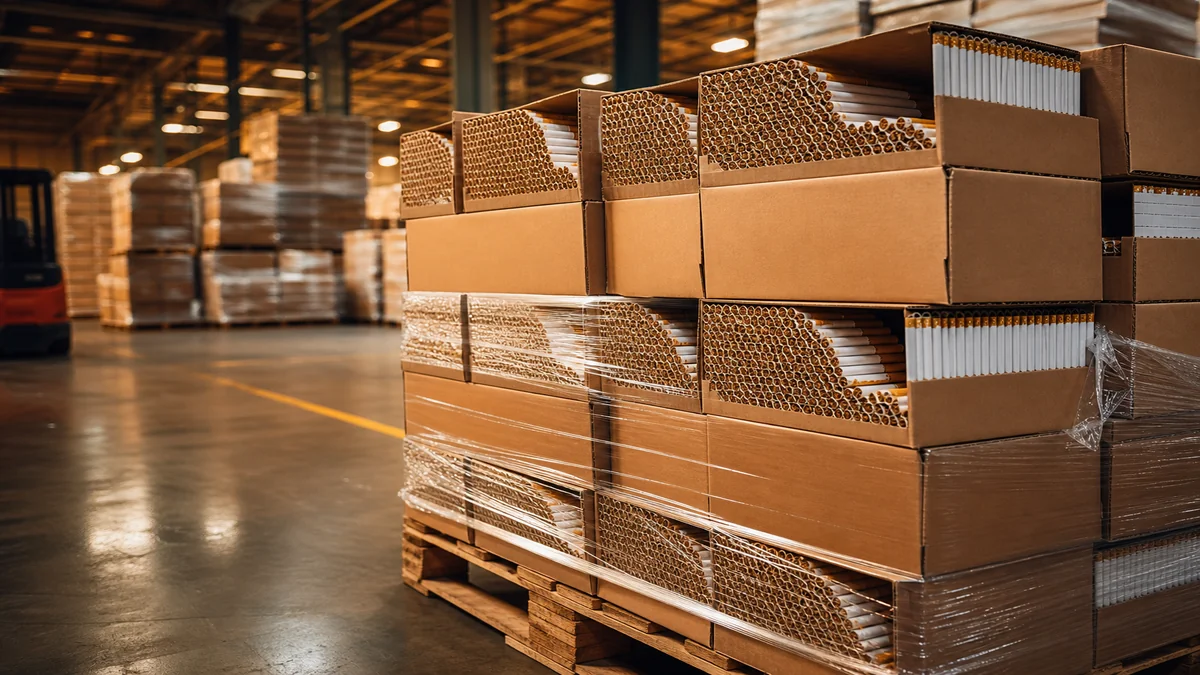 Tobacco distribution warehouse and delivery