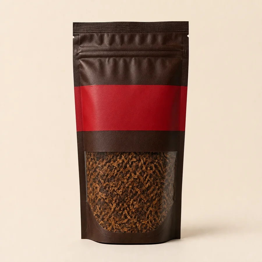 Golden Harvest Red robust full-bodied tobacco pouch