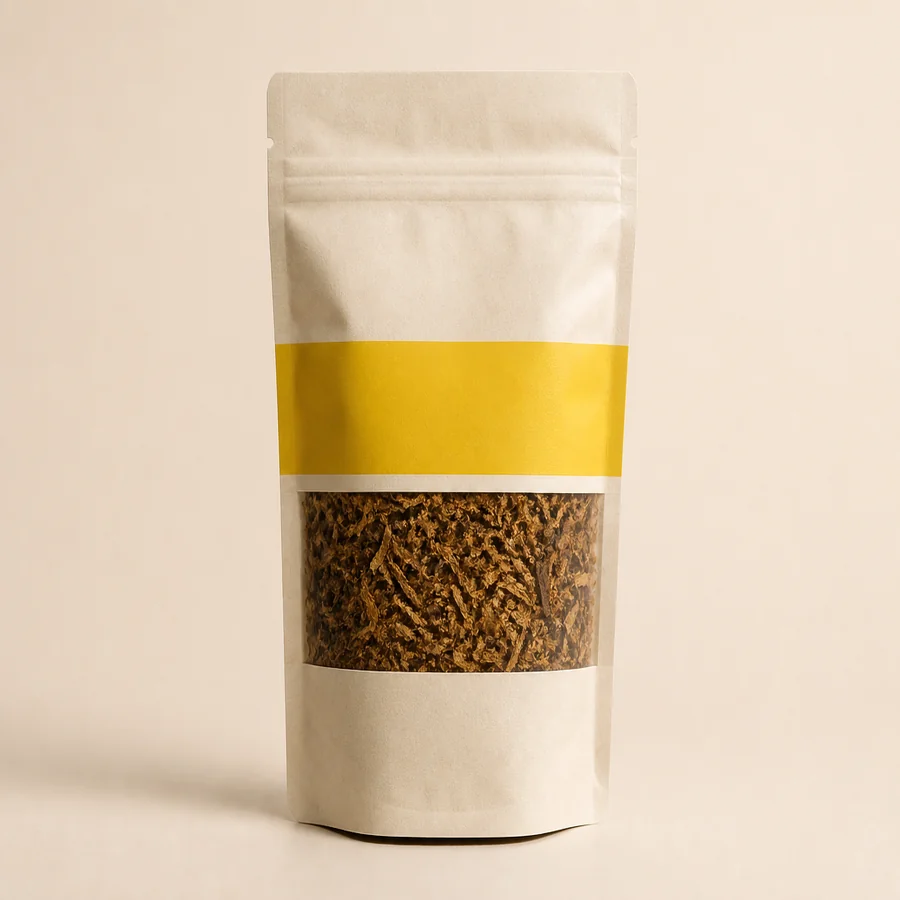Golden Harvest Yellow natural medium tobacco pouch