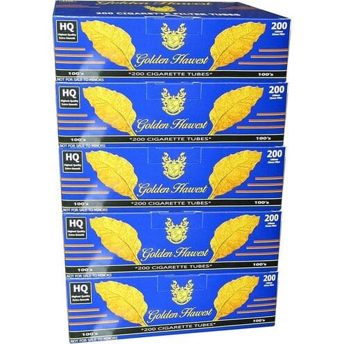 Golden Harvest Blue Cigarette Filter Tubes